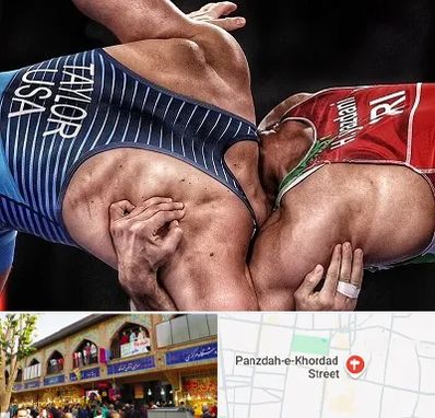 باشگاه کشتی در 15 خرداد