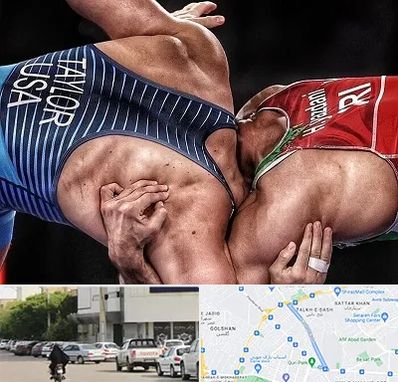 باشگاه کشتی در قدوسی شرقی شیراز