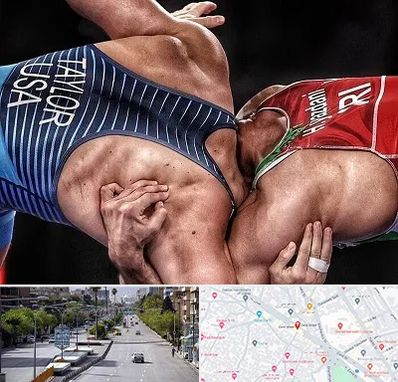 باشگاه کشتی در خیابان زند شیراز