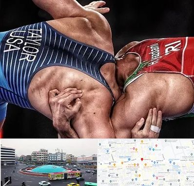 باشگاه کشتی در میدان انقلاب 