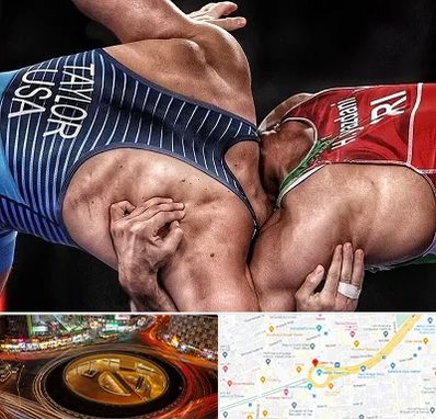 باشگاه کشتی در میدان ولیعصر 