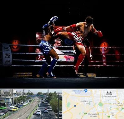 باشگاه موی تای در جنوب تهران 