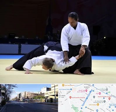 باشگاه آیکیدو در خیابان ملاصدرا شیراز