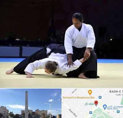 باشگاه آیکیدو در فلکه گاز شیراز