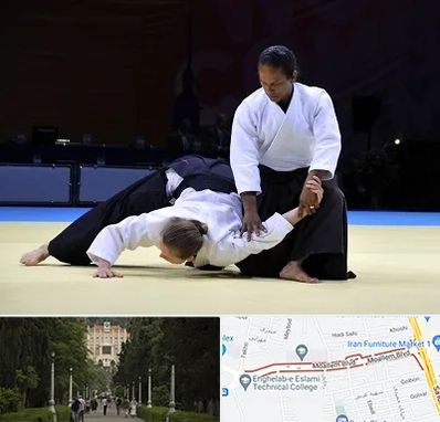 باشگاه آیکیدو در بلوار معلم رشت 