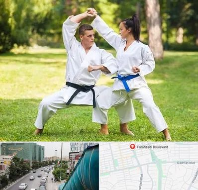 باشگاه هاپکیدو در بلوار فرحزادی