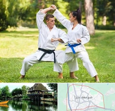 باشگاه هاپکیدو در صومعه سرا