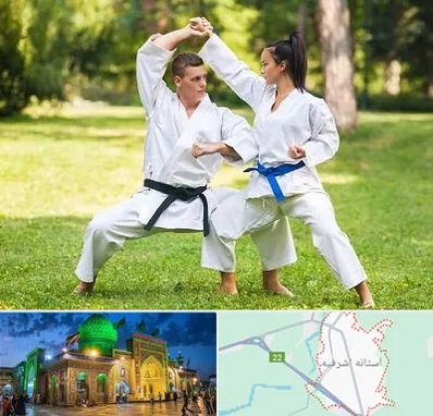 باشگاه هاپکیدو در آستانه اشرفیه