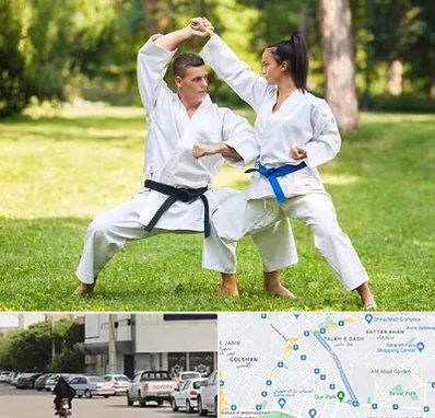 باشگاه هاپکیدو در قدوسی شرقی شیراز