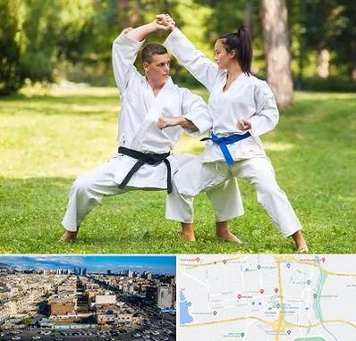 باشگاه هاپکیدو در شهرک راه آهن