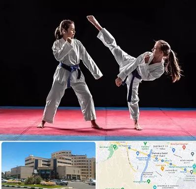 باشگاه تکواندو در صیاد شیرازی مشهد