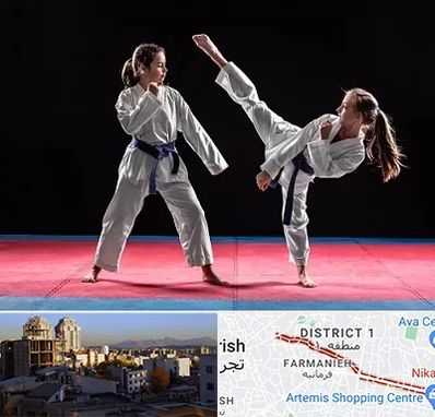 باشگاه تکواندو در فرمانیه 