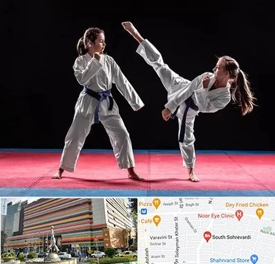 باشگاه تکواندو در سهروردی 