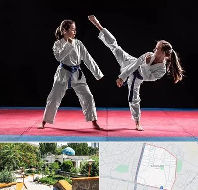 باشگاه تکواندو در باغمیشه تبریز