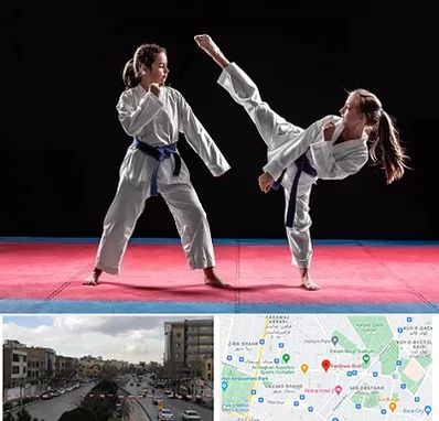 باشگاه تکواندو در بلوار فردوسی مشهد