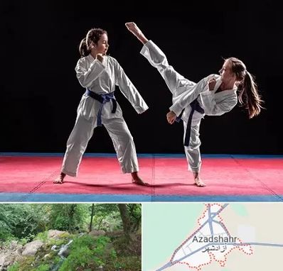 باشگاه تکواندو در آزادشهر