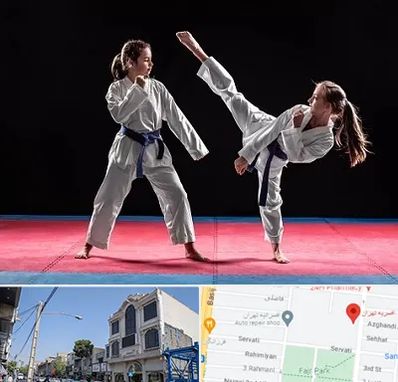 باشگاه تکواندو در افسریه 