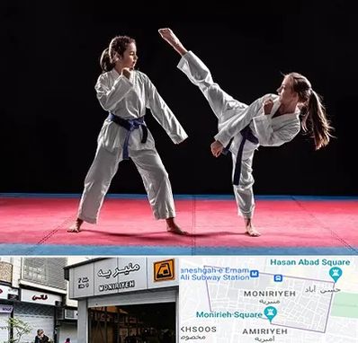 باشگاه تکواندو در منیریه 