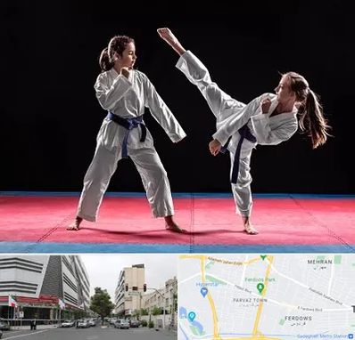 باشگاه تکواندو در بلوار فردوس 