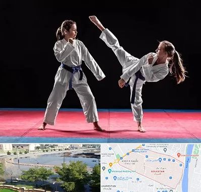 باشگاه تکواندو در گلستان اهواز