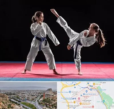 باشگاه تکواندو در معالی آباد شیراز