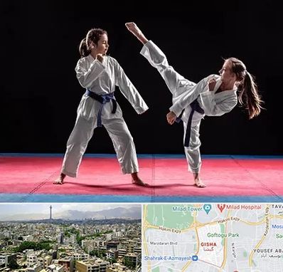 باشگاه تکواندو در گیشا 