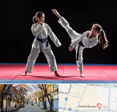 باشگاه تکواندو در تربیت تبریز