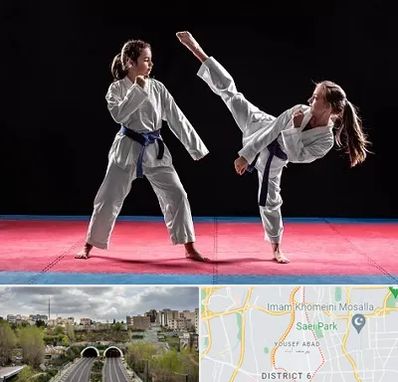 باشگاه تکواندو در یوسف آباد 