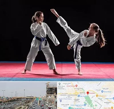 باشگاه تکواندو در بلوار توس مشهد