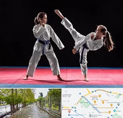 باشگاه تکواندو در خیابان ارم شیراز