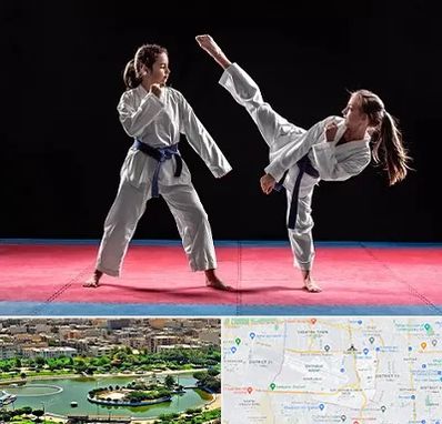 باشگاه تکواندو در منطقه 9 تهران 