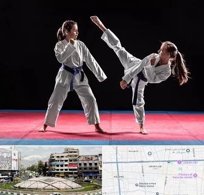 باشگاه تکواندو در مرکز تهران