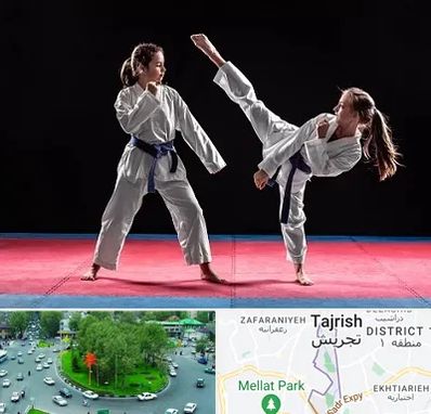 باشگاه تکواندو در تجریش 