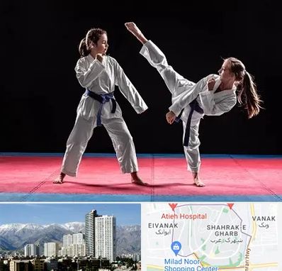 باشگاه تکواندو در شهرک غرب 