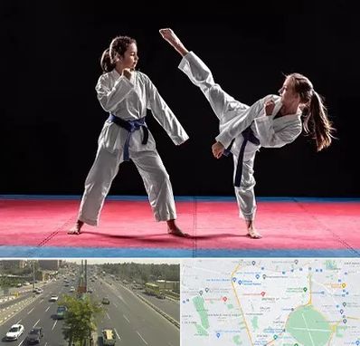 باشگاه تکواندو در منطقه 17 تهران 