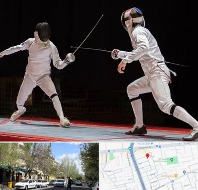 باشگاه شمشیربازی در کوی فیروز تبریز