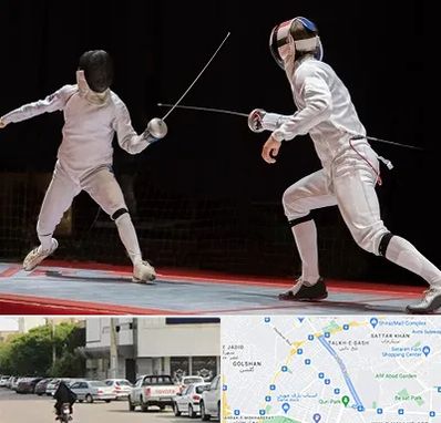 باشگاه شمشیربازی در قدوسی شرقی شیراز