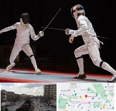 باشگاه شمشیربازی در بلوار فردوسی مشهد