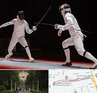 باشگاه شمشیربازی در بلوار معلم رشت 