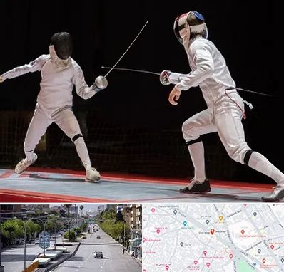 باشگاه شمشیربازی در خیابان زند شیراز