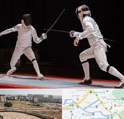 باشگاه شمشیربازی در کوی وحدت شیراز