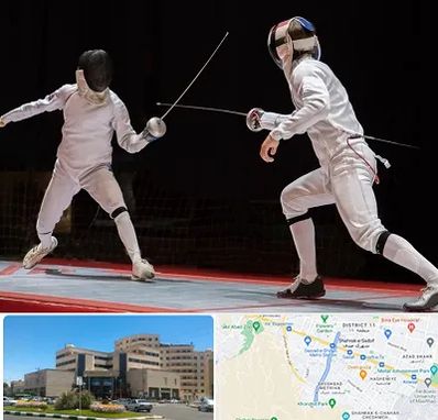 باشگاه شمشیربازی در صیاد شیرازی مشهد