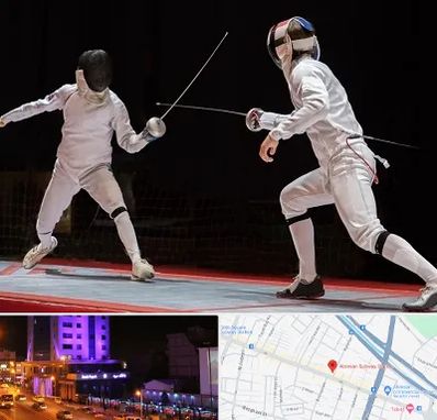 باشگاه شمشیربازی در آبرسان تبریز