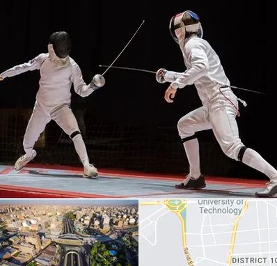 باشگاه شمشیربازی در استاد معین 