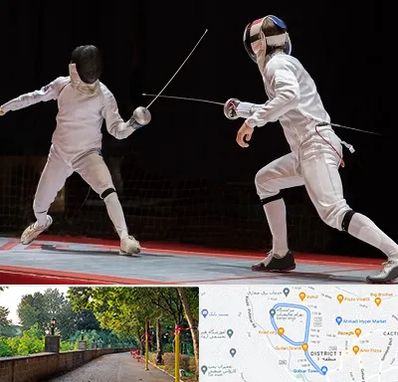 باشگاه شمشیربازی در بلوار گیلان رشت