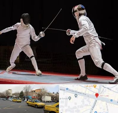 باشگاه شمشیربازی در شهناز تبریز