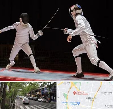 باشگاه شمشیربازی در ظفر 