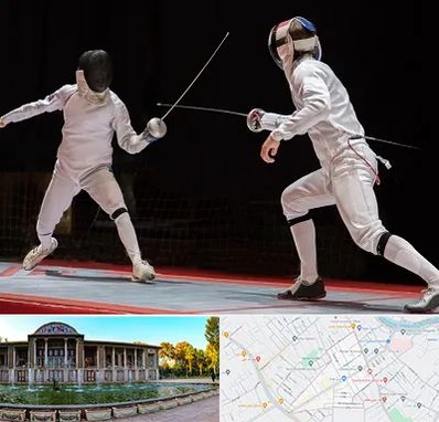 باشگاه شمشیربازی در عفیف آباد شیراز