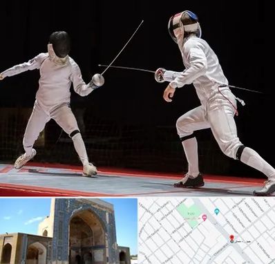 باشگاه شمشیربازی در مصلی مشهد