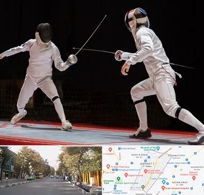 باشگاه شمشیربازی در شریعتی 